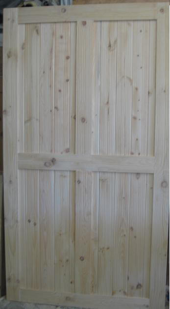 four panel rough door