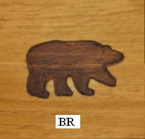 rustic bear carving